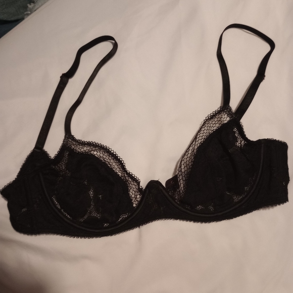 Floral Glow Unlined Lace Bra Savage x Fenty 34c - Picture 3 of 4